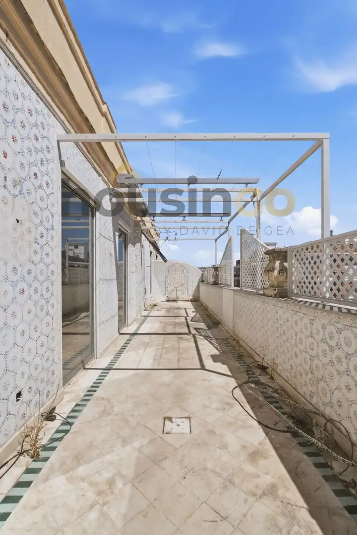 Terrasse von Dachboden zum Verkauf in Madrid mit Heizung und Terrasse