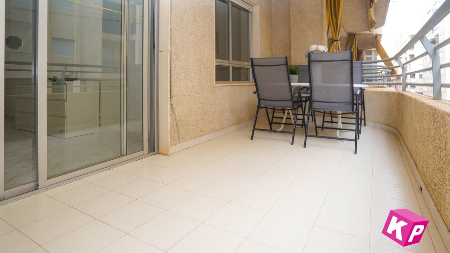 Terrace of Flat for sale in Santa Pola  with Air Conditioner, Terrace and Furnished