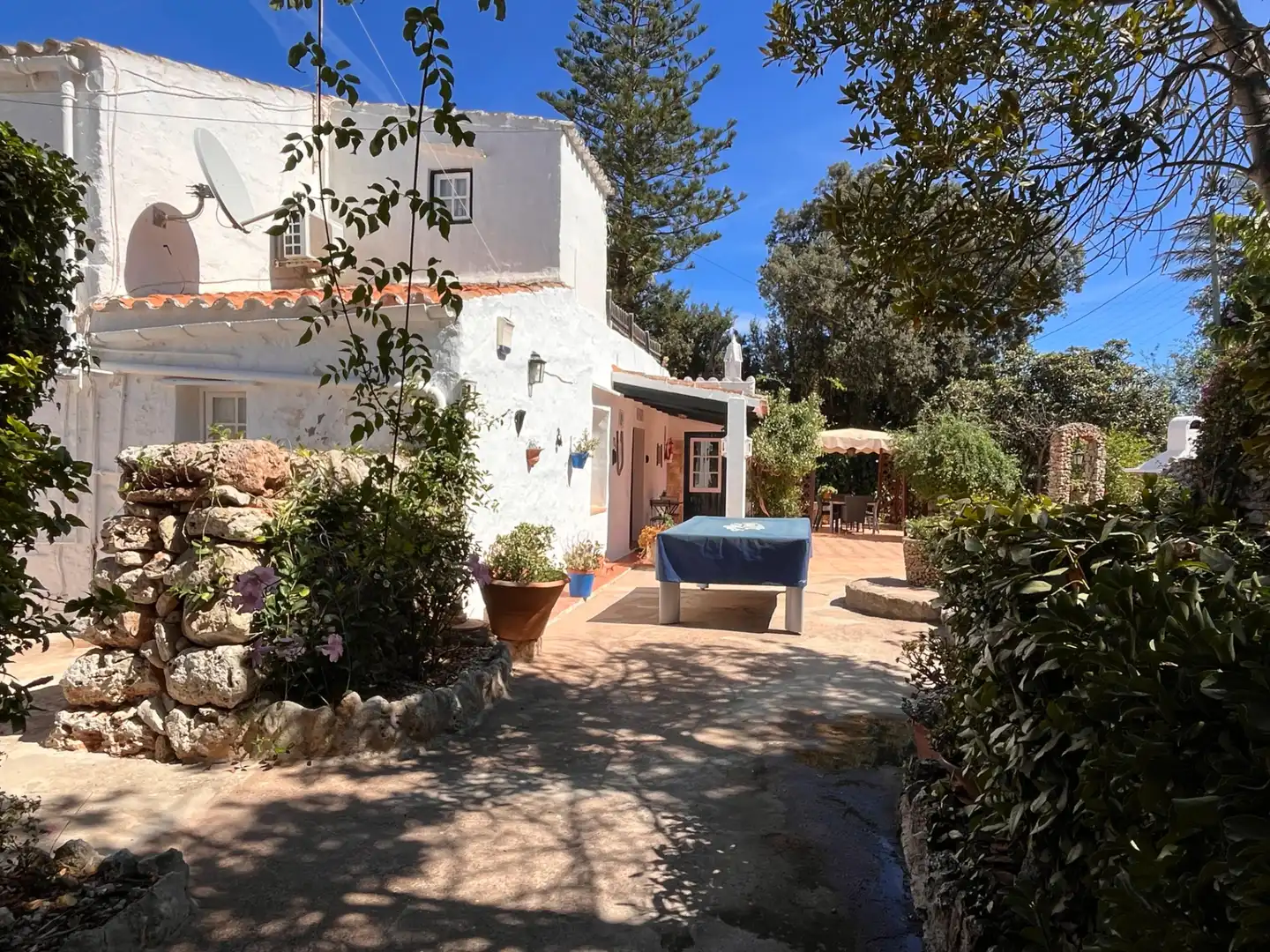 Jardín de Finca rústica en venta en Es Castell con Aire acondicionado, Calefacción y Jardín privado