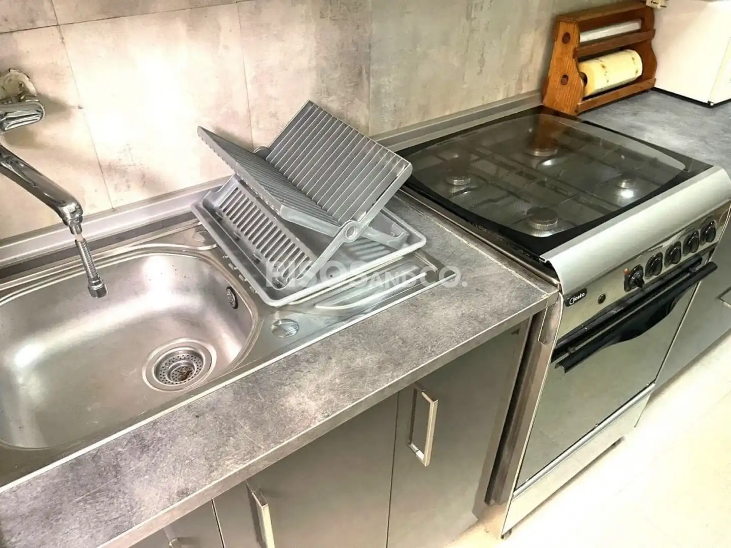 Cuina de Casa o xalet en venda en A Coruña Capital  amb Calefacció i Moblat