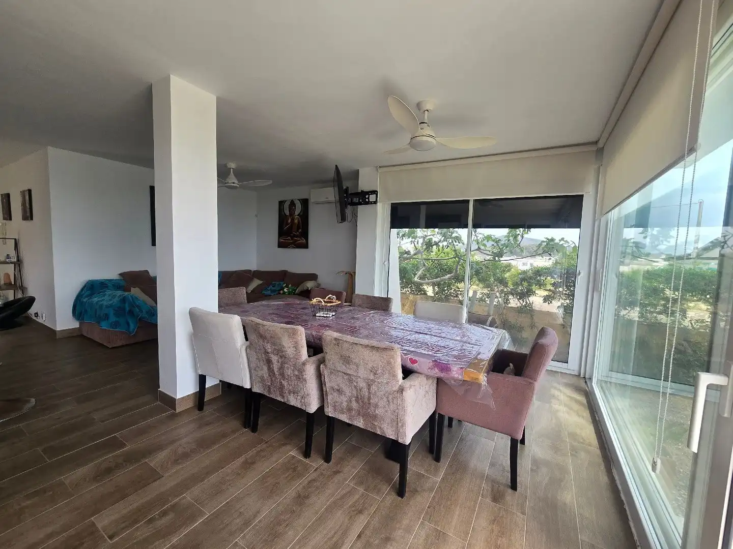 Dining room of Houses for sale in Vera  with Air Conditioner, Terrace and Swimming Pool