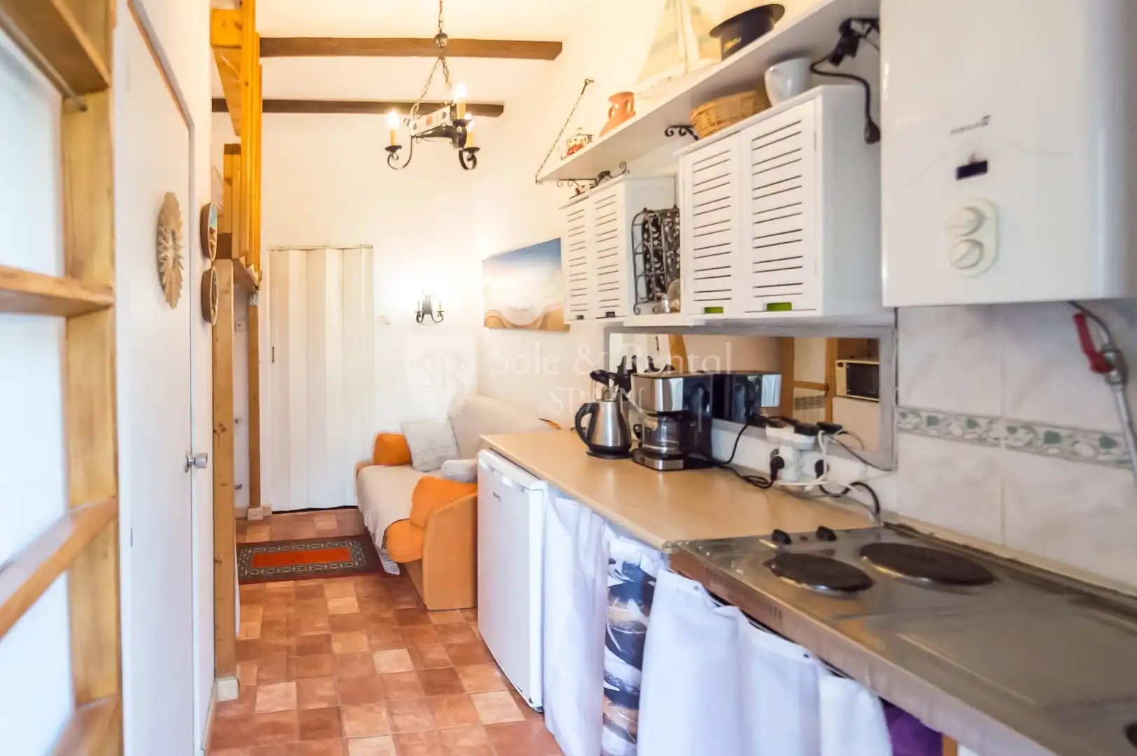 Kitchen of Houses for sale in Lloret de Mar  with Air Conditioner, Heating and Private garden