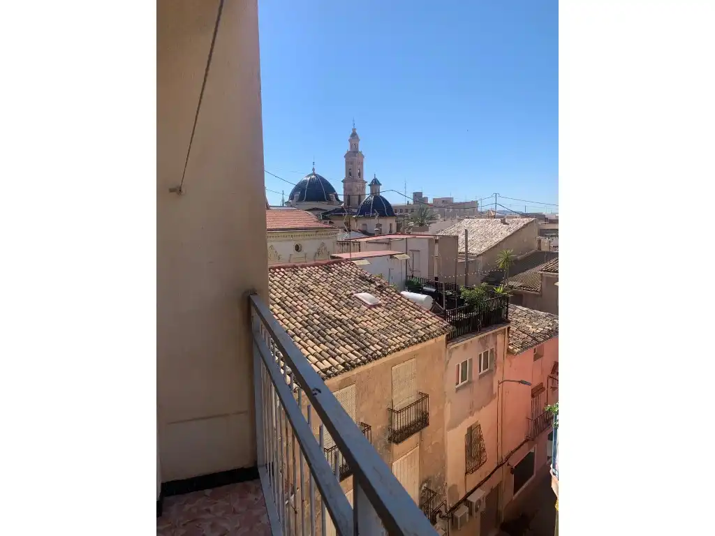 Vista exterior de Pis en venda en Novelda