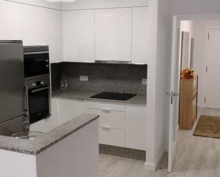 Kitchen of Apartment for sale in O Grove    with Heating, Parquet flooring and Furnished