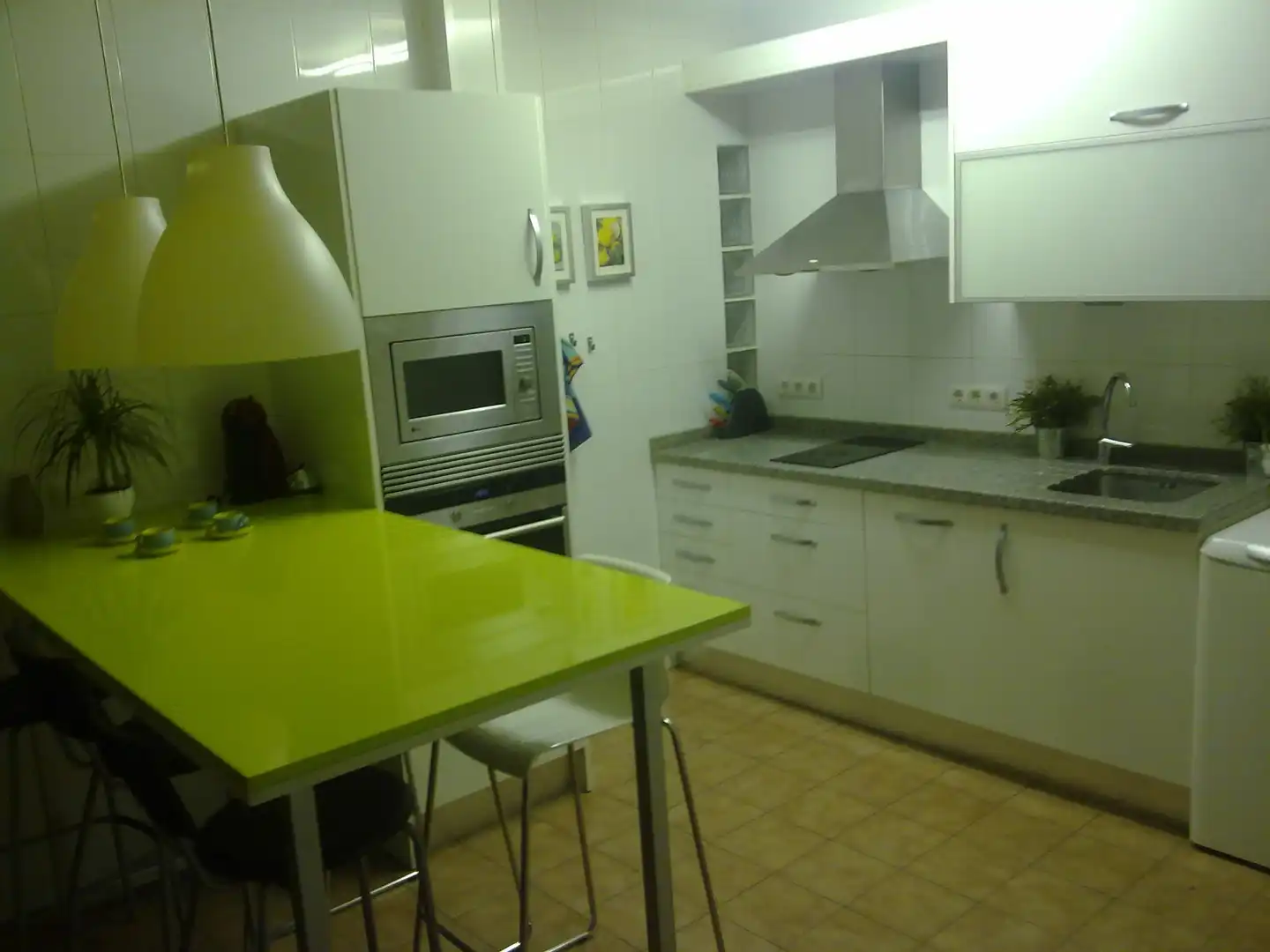 Küche von Wohnung zur Miete in Murcia mit Möbliert, Ofen und Waschmaschine