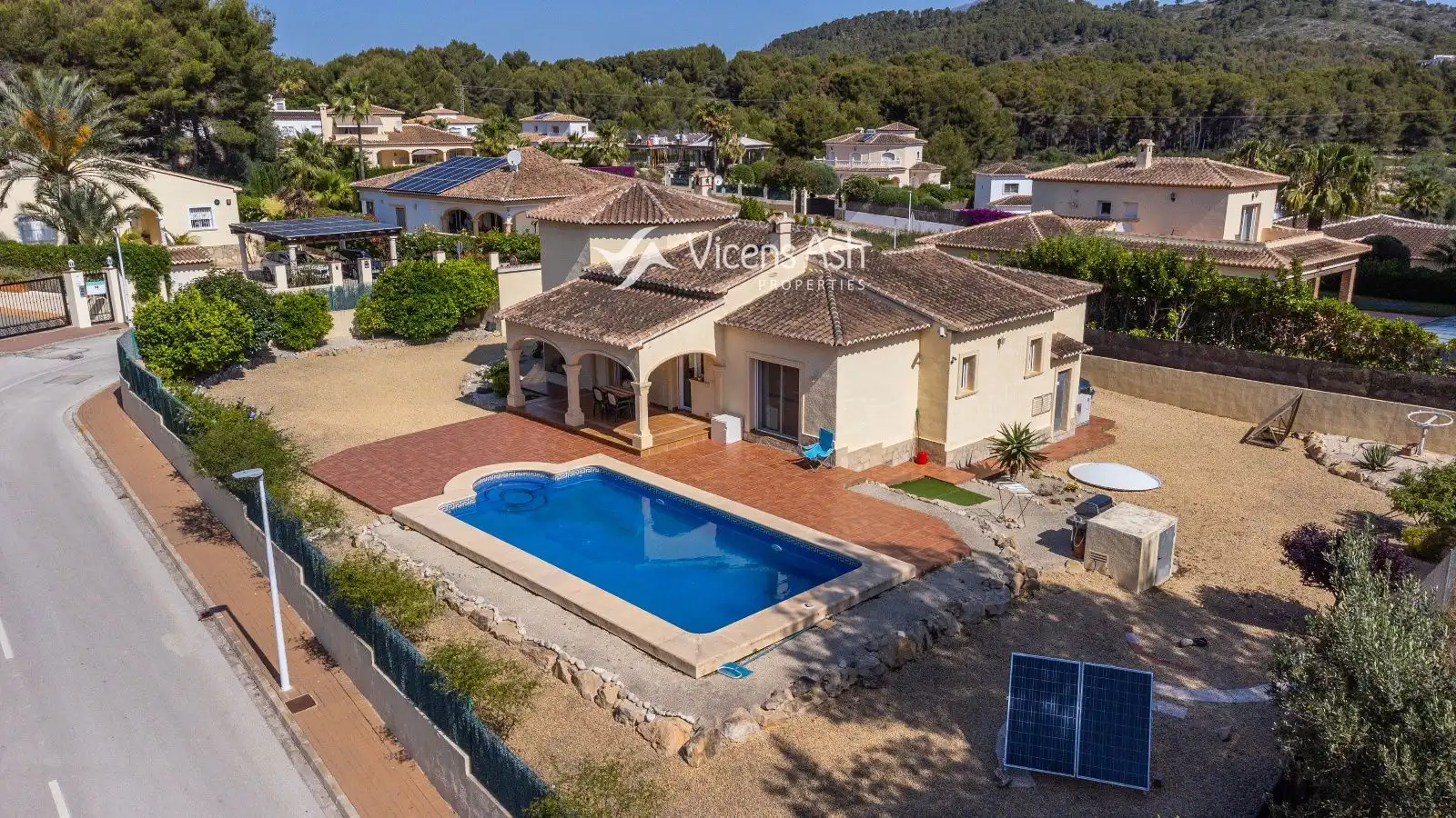 Vista exterior de Casa o xalet en venda en Jávea / Xàbia amb Calefacció
