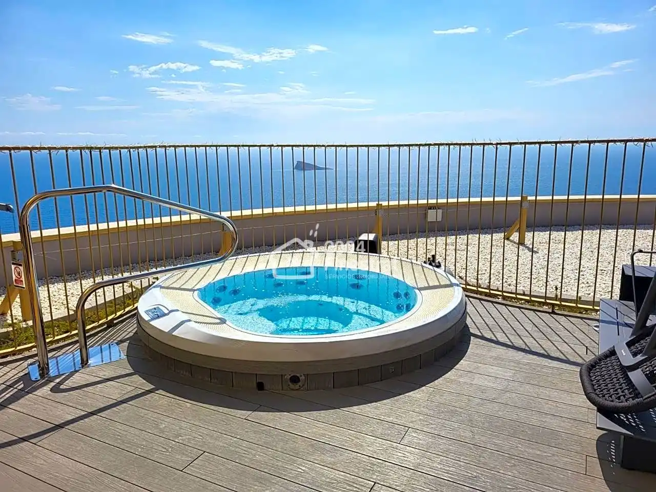 Terrasse von Wohnungen zum Verkauf in Benidorm mit Klimaanlage, Terrasse und Gemeinschaftspool