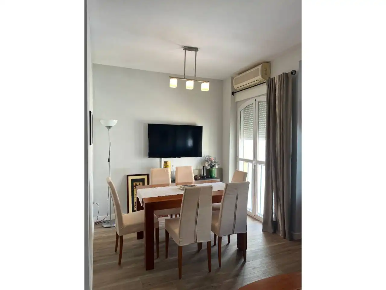 Esszimmer von Wohnung zur Miete in Badajoz mit Klimaanlage, Heizung und Terrasse