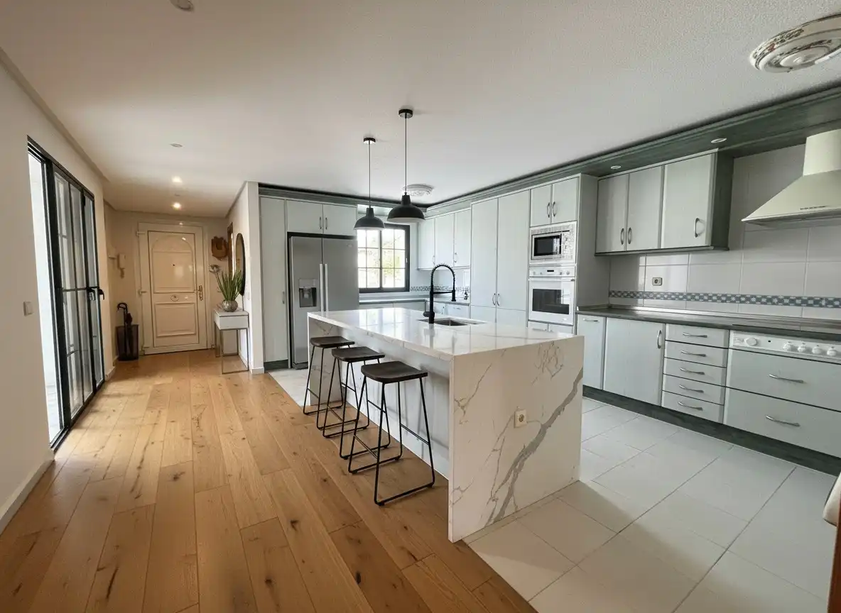 Kitchen of Detached homes for sale in Guadalajara  with Air Conditioner, Heating and Private garden