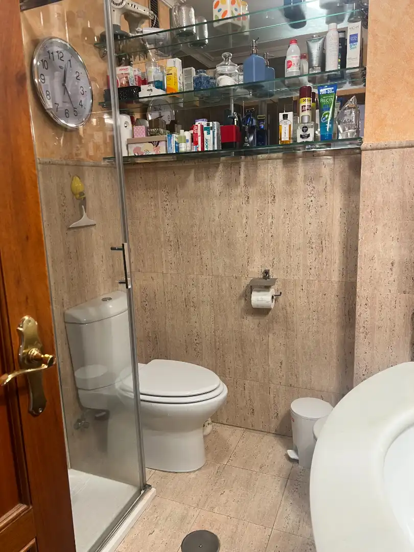 Bathroom of Apartments for sale in Baiona  with Heating, Furnished and Washing machine