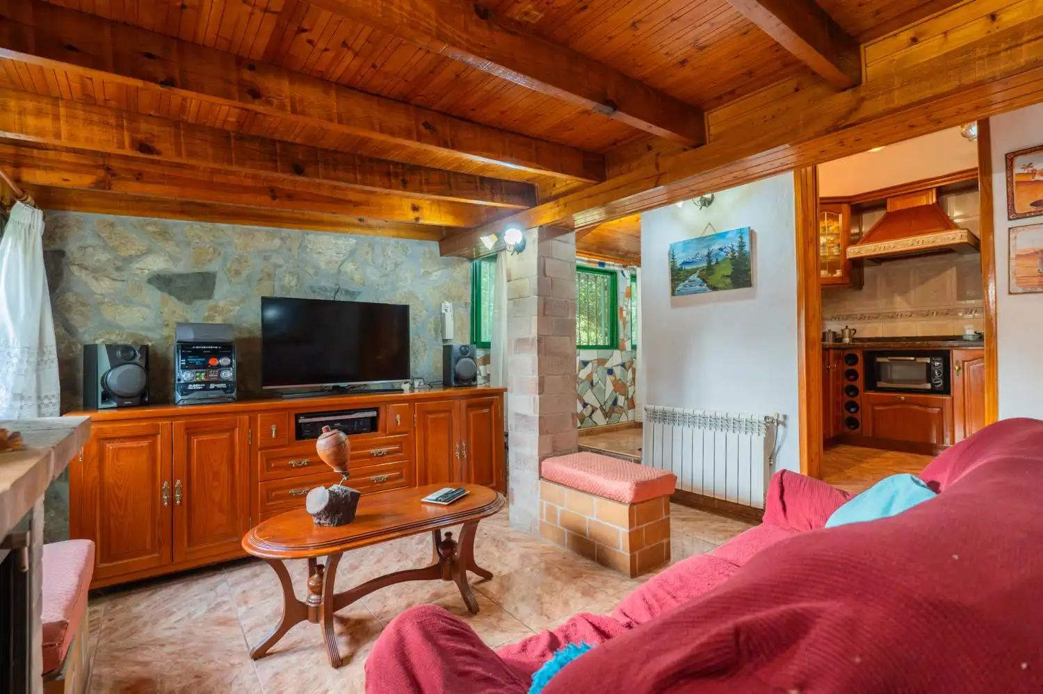 Sala d'estar de Finca rústica en venda en La Orotava amb Traster