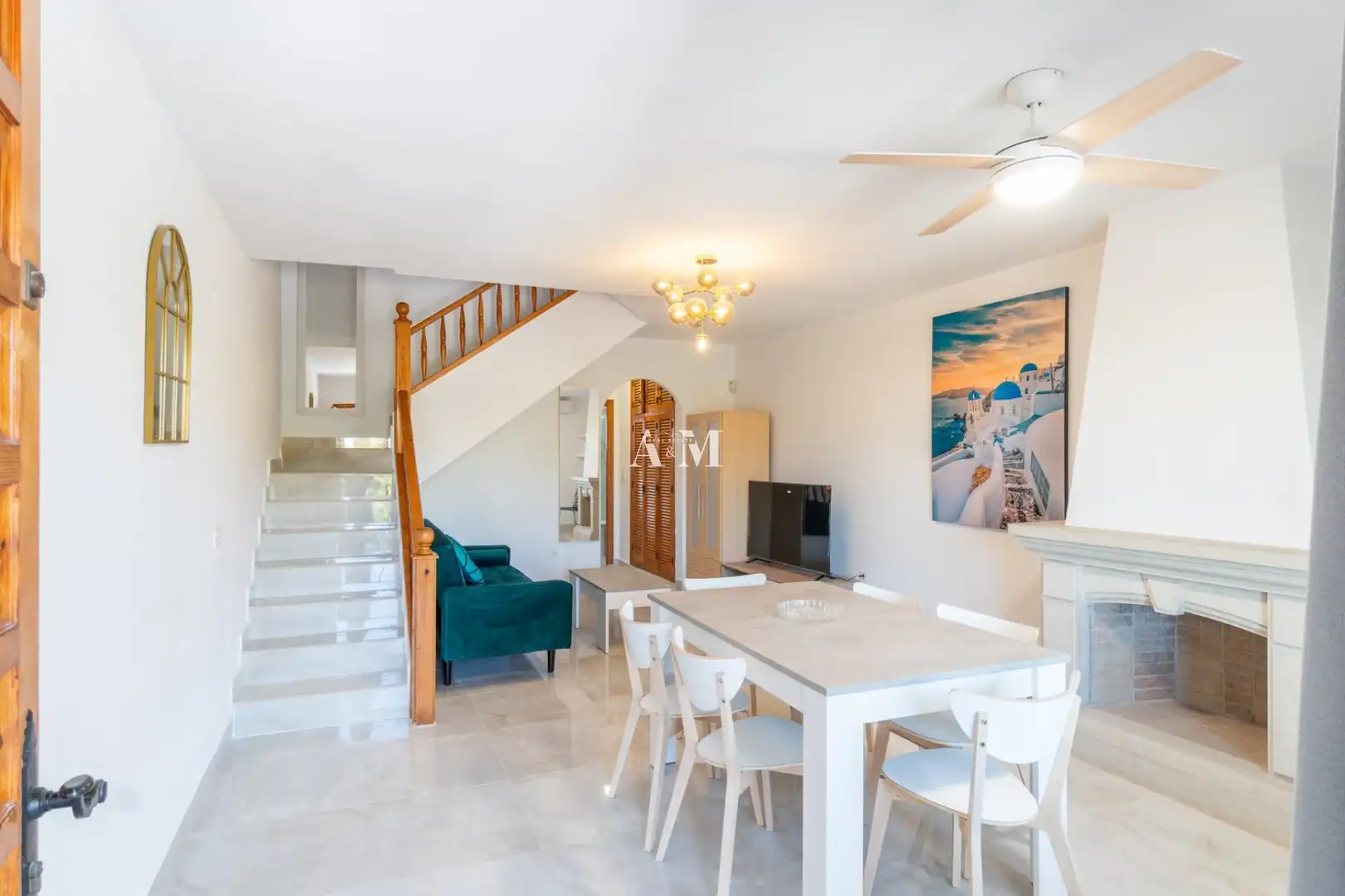 Dining room of Houses for rent in Orihuela  with Air Conditioner, Private garden and Terrace