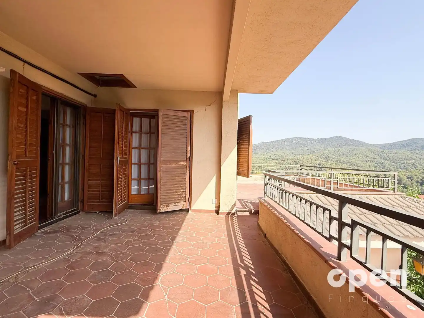 Terrassa de Casa adosada en venda en Viladecavalls amb Calefacció, Terrassa i Traster