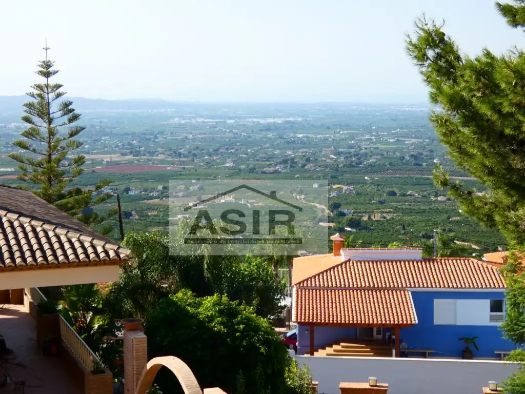 Vista exterior de Casa o chalet en venta en Alzira con Aire acondicionado, Jardín privado y Terraza