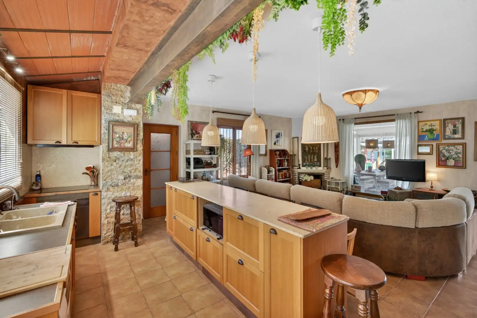 Cocina de Casa o chalet en venta en Benferri con Piscina