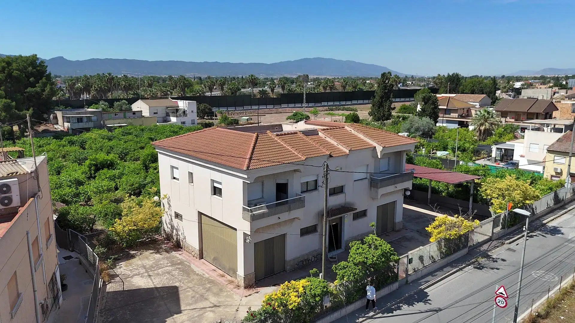 Exterior view of Houses for sale in Murcia  with Alarm