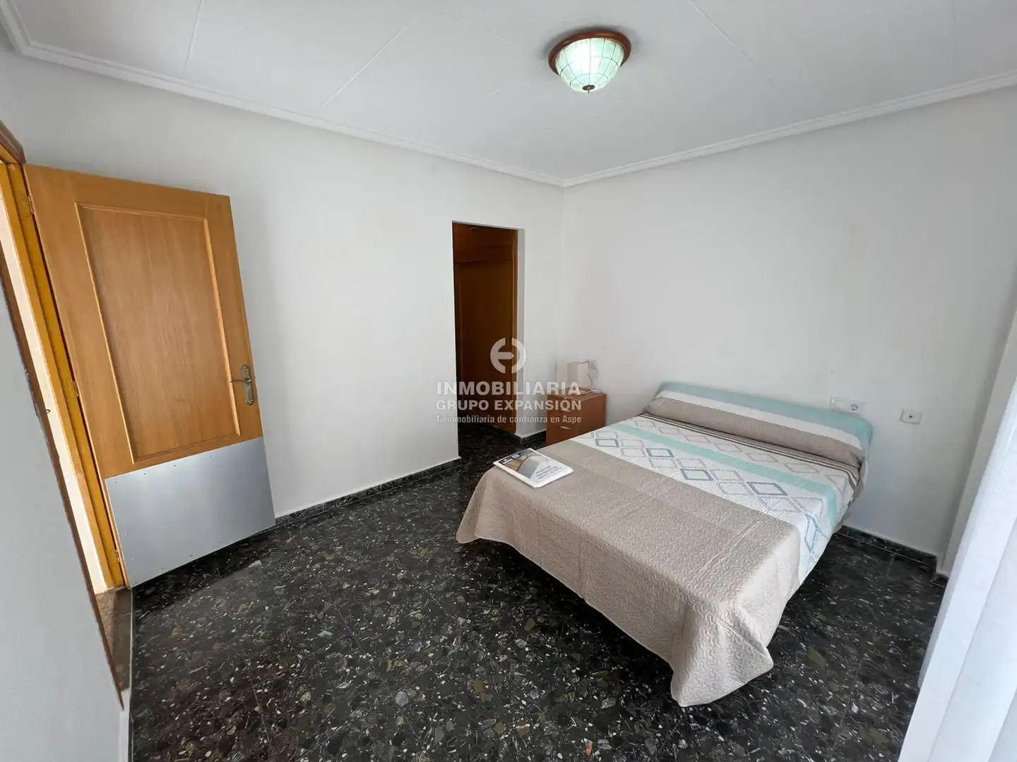 Bedroom of Flat for rent in Aspe  with Terrace, Balcony and Community pool
