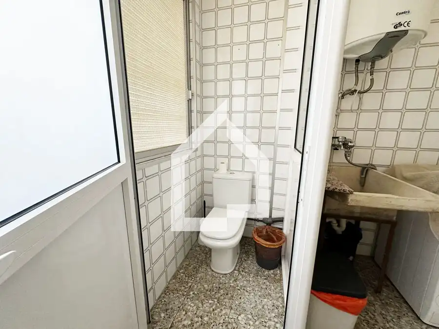 Badezimmer von Wohnung zur untervermieten in San Vicente del Raspeig / Sant Vicent del Raspeig mit Terrasse, Möbliert und Waschmaschine