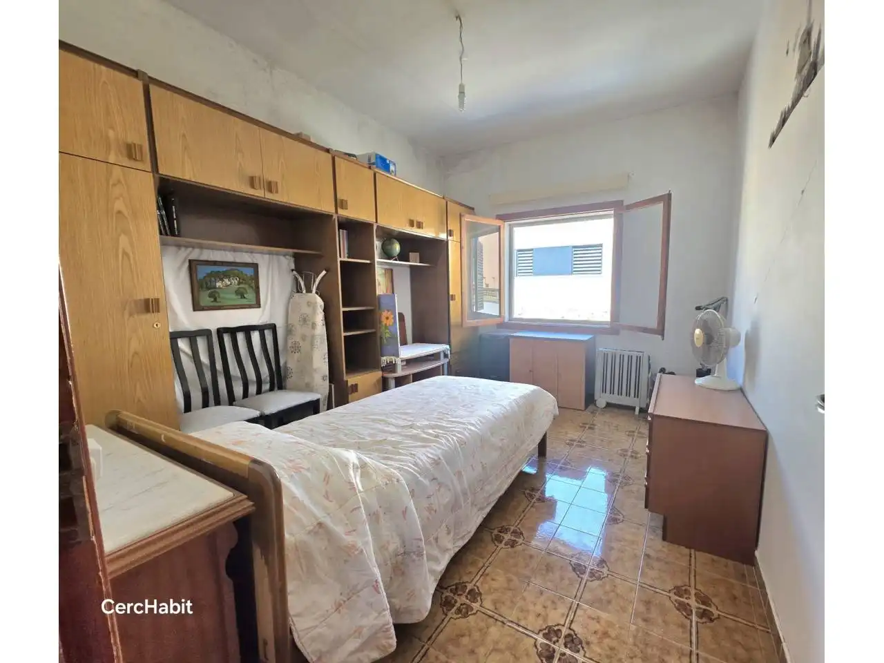 Schlafzimmer von Dachboden zum Verkauf in  Palma de Mallorca mit Klimaanlage und Terrasse