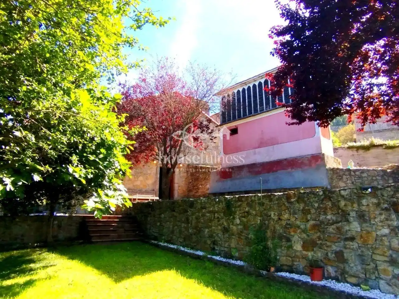 Exterior view of Country homes for sale in Ferrol  with Heating, Private garden and Swimming Pool