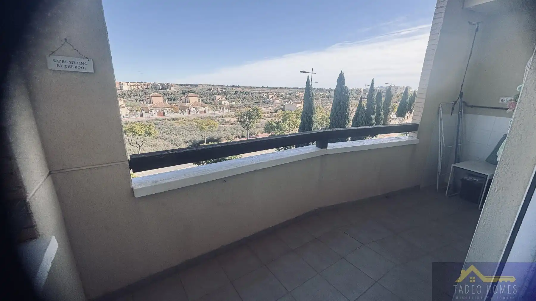 Balcony of Apartments for rent in Murcia  with Air Conditioner, Heating and Terrace