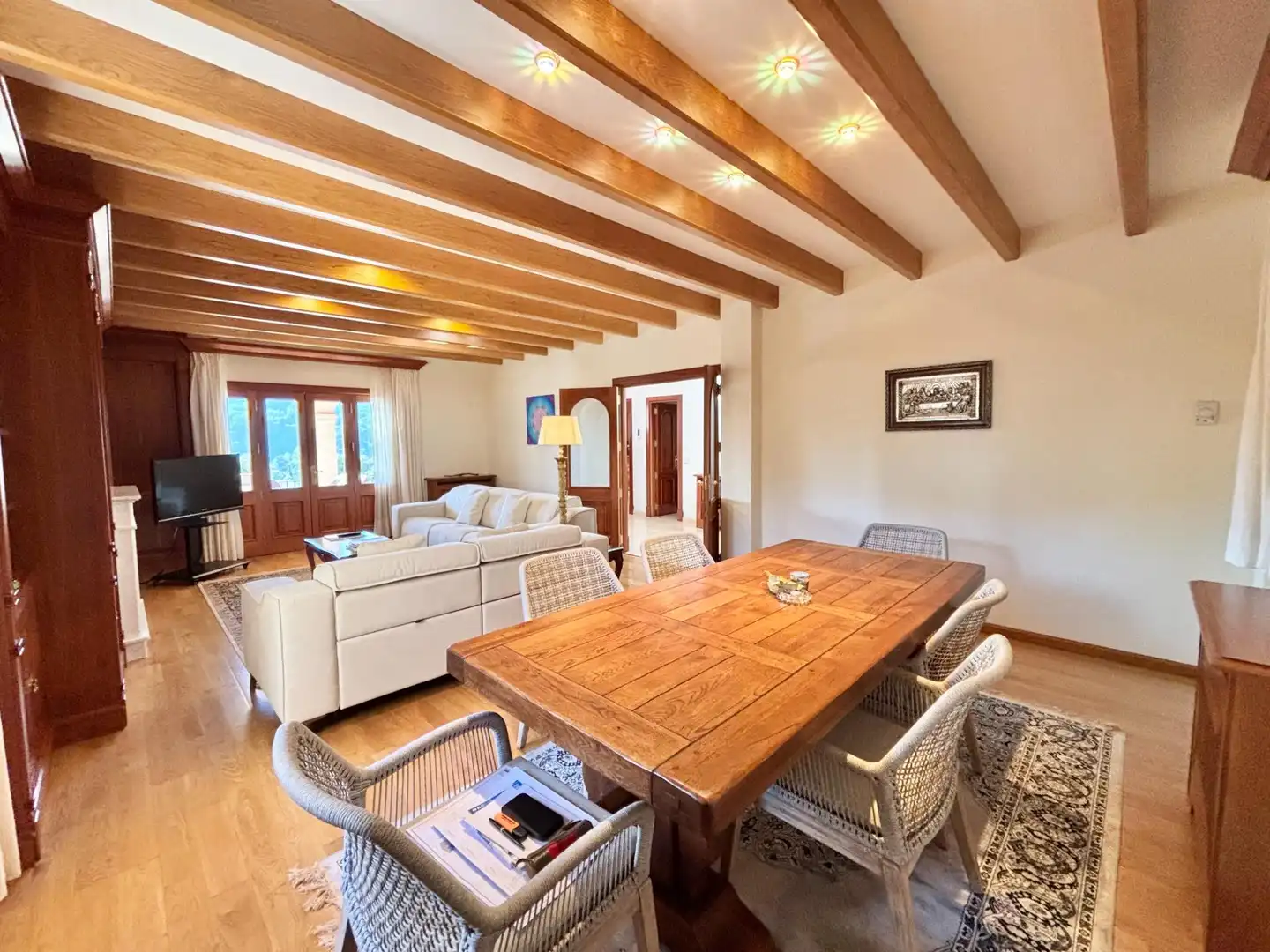 Dining room of Houses for sale in Valldemossa  with Heating, Private garden and Terrace