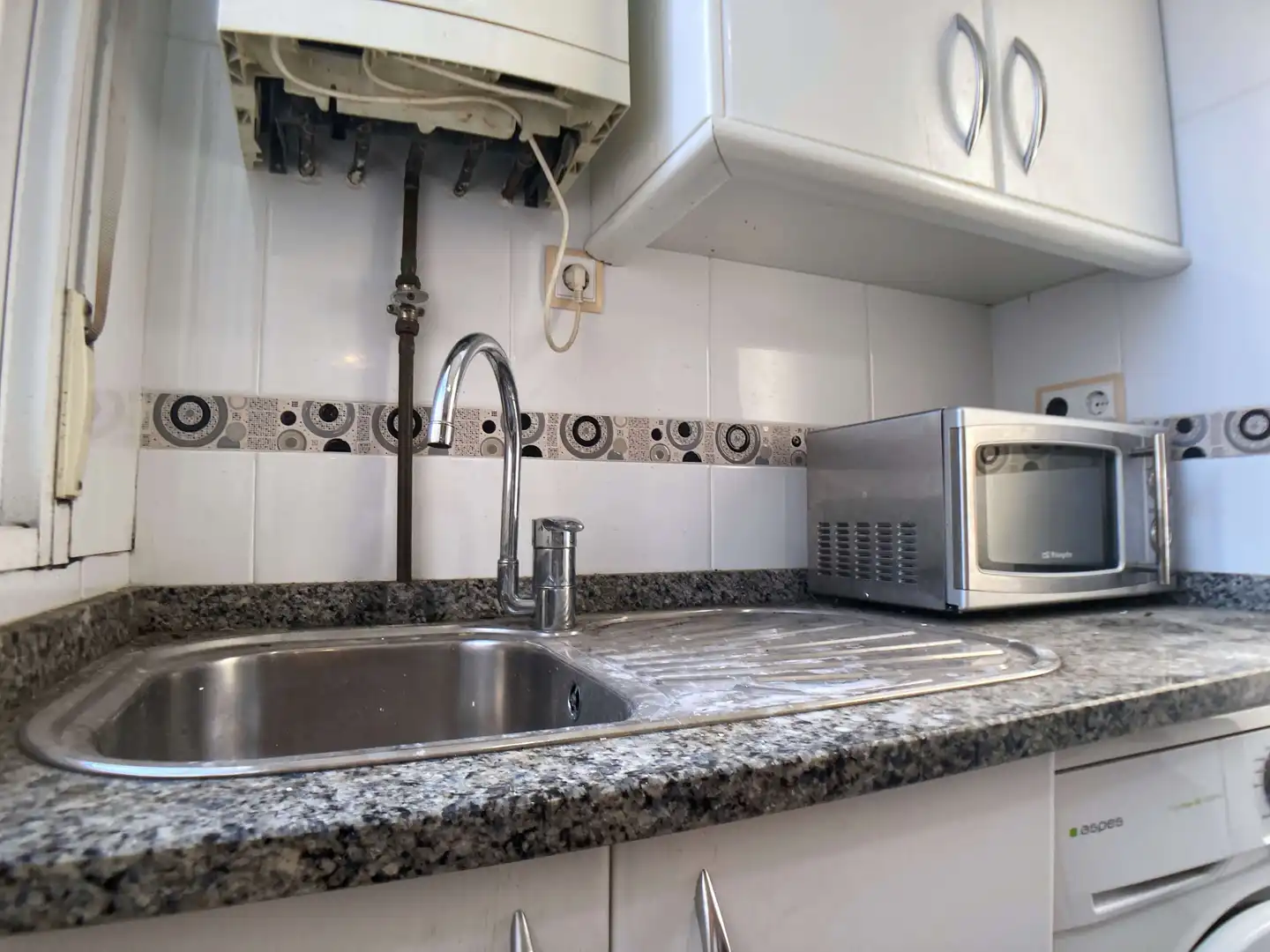Kitchen of Flat for rent in Móstoles  with Air Conditioner, Heating and Parquet flooring