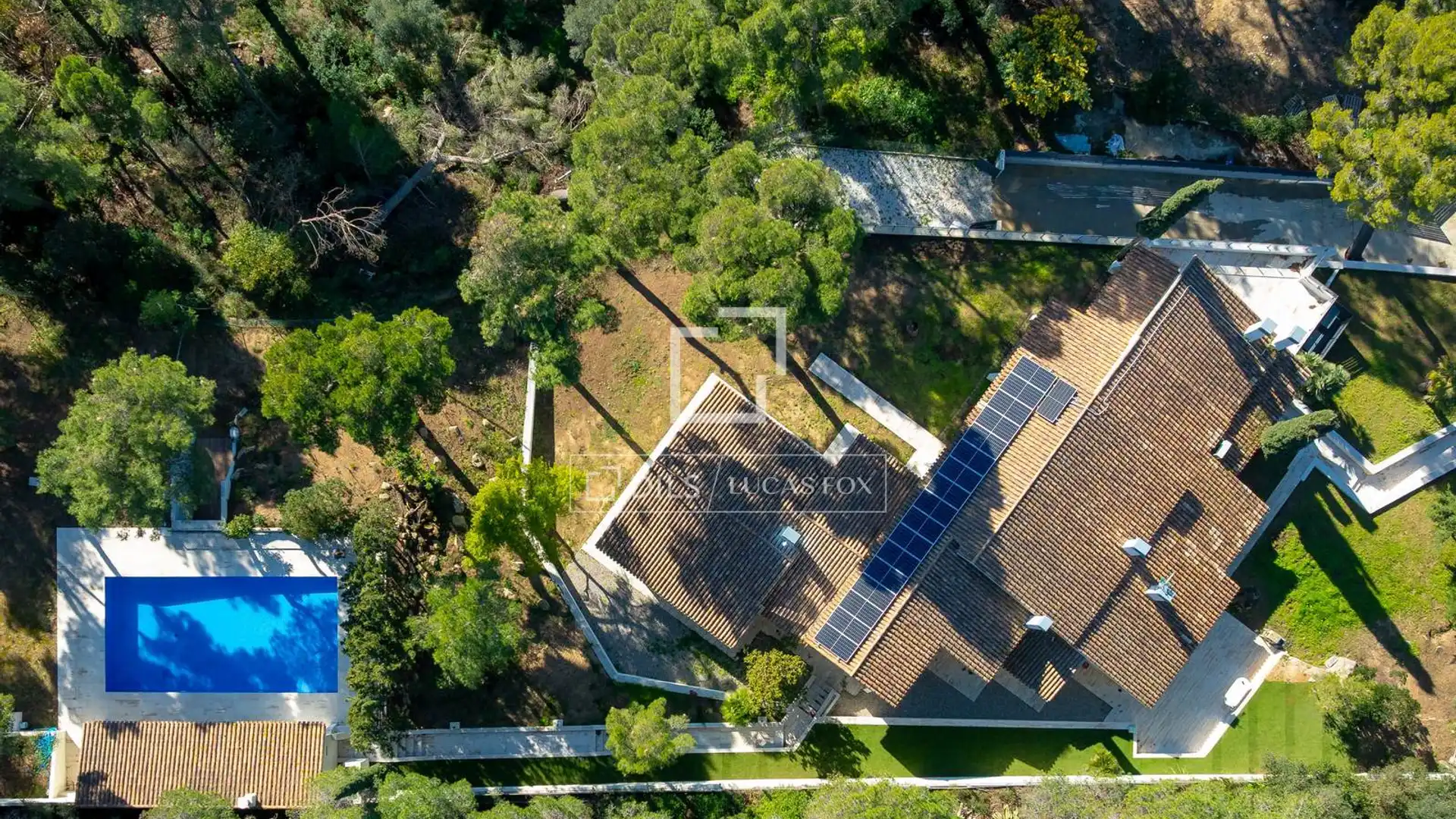 Vista exterior de Casa o chalet en venta en Cabrera de Mar con Aire acondicionado, Calefacción y Jardín privado