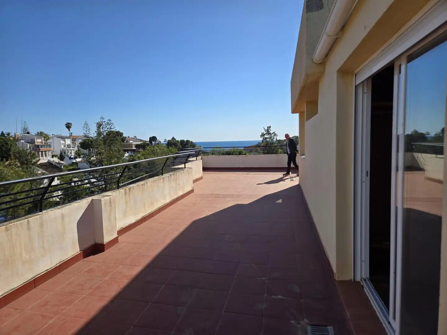 Terrace of Flat for sale in Málaga  with Heating, Terrace and Storage room