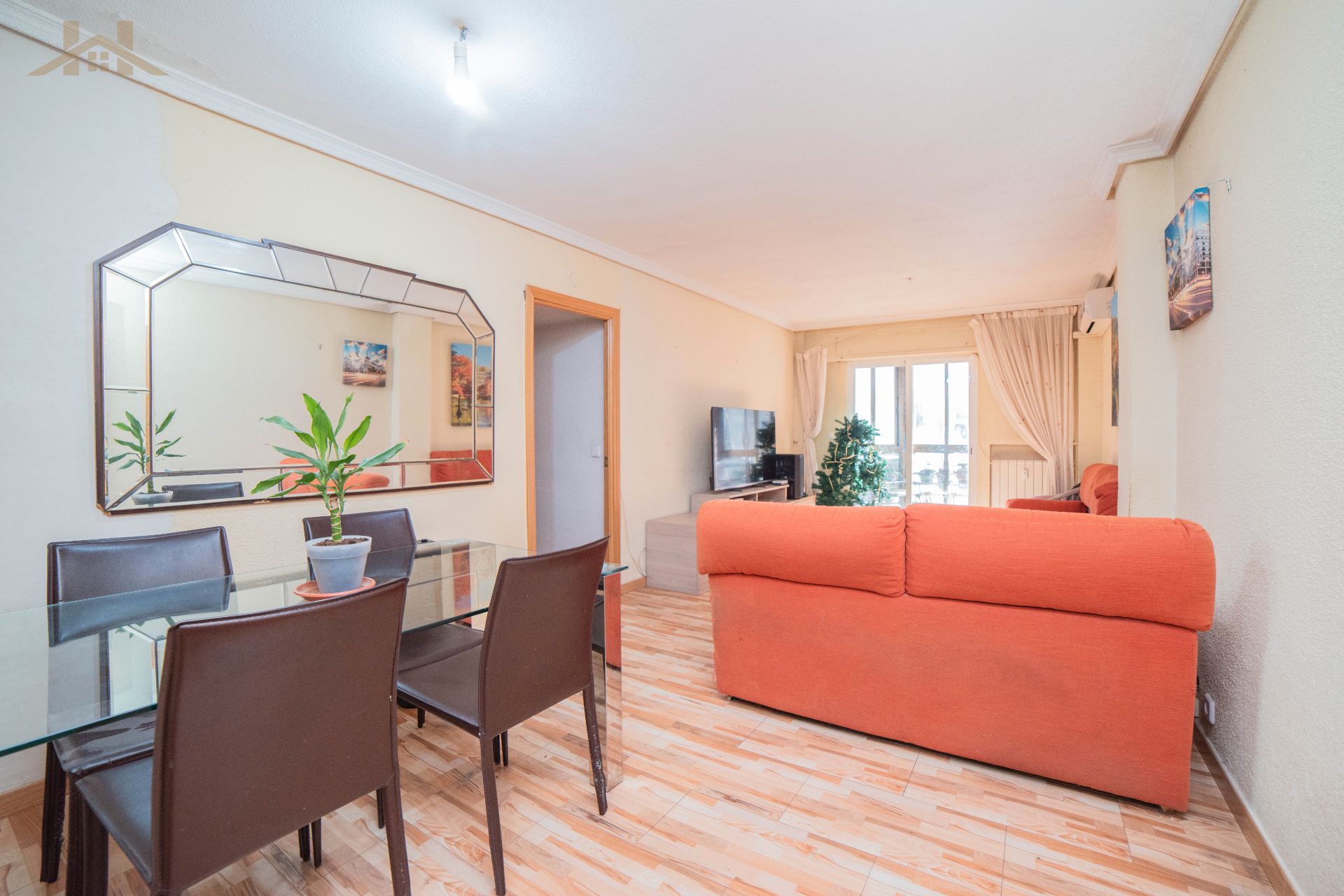 Sala de estar de Piso en venta en Alcorcón con Aire acondicionado y Calefacción