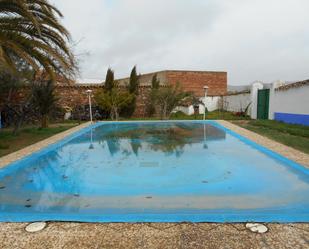 Swimming pool of Single-family semi-detached for sale in Brazatortas  with Heating, Private garden and Swimming Pool
