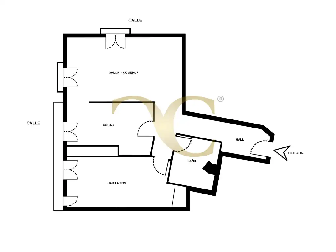 Apartament en venda en Gijón  amb Calefacció, Moblat i Balcó