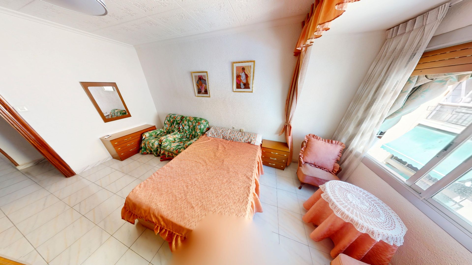 Bedroom of Flat for sale in Alicante / Alacant  with Furnished, Oven and Washing machine