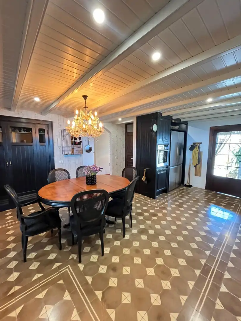 Comedor de Casa o chalet en venta en Moya (Las Palmas) con Jardín privado, Terraza y Amueblado