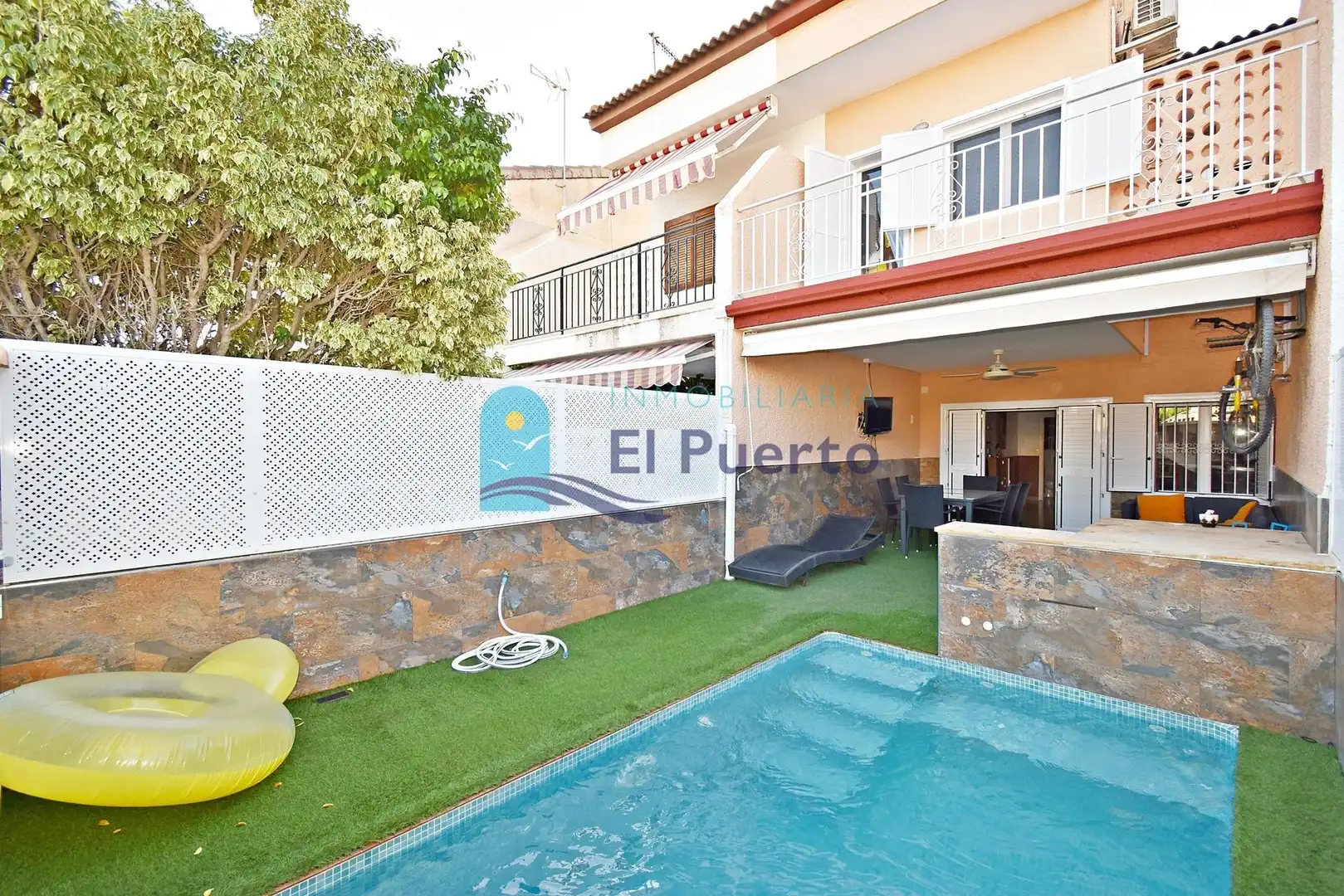 Exterior view of Duplexes for sale in Mazarrón  with Air Conditioner, Heating and Private garden
