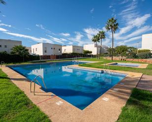 Swimming pool of Attic for sale in  Almería Capital  with Air Conditioner, Heating and Terrace