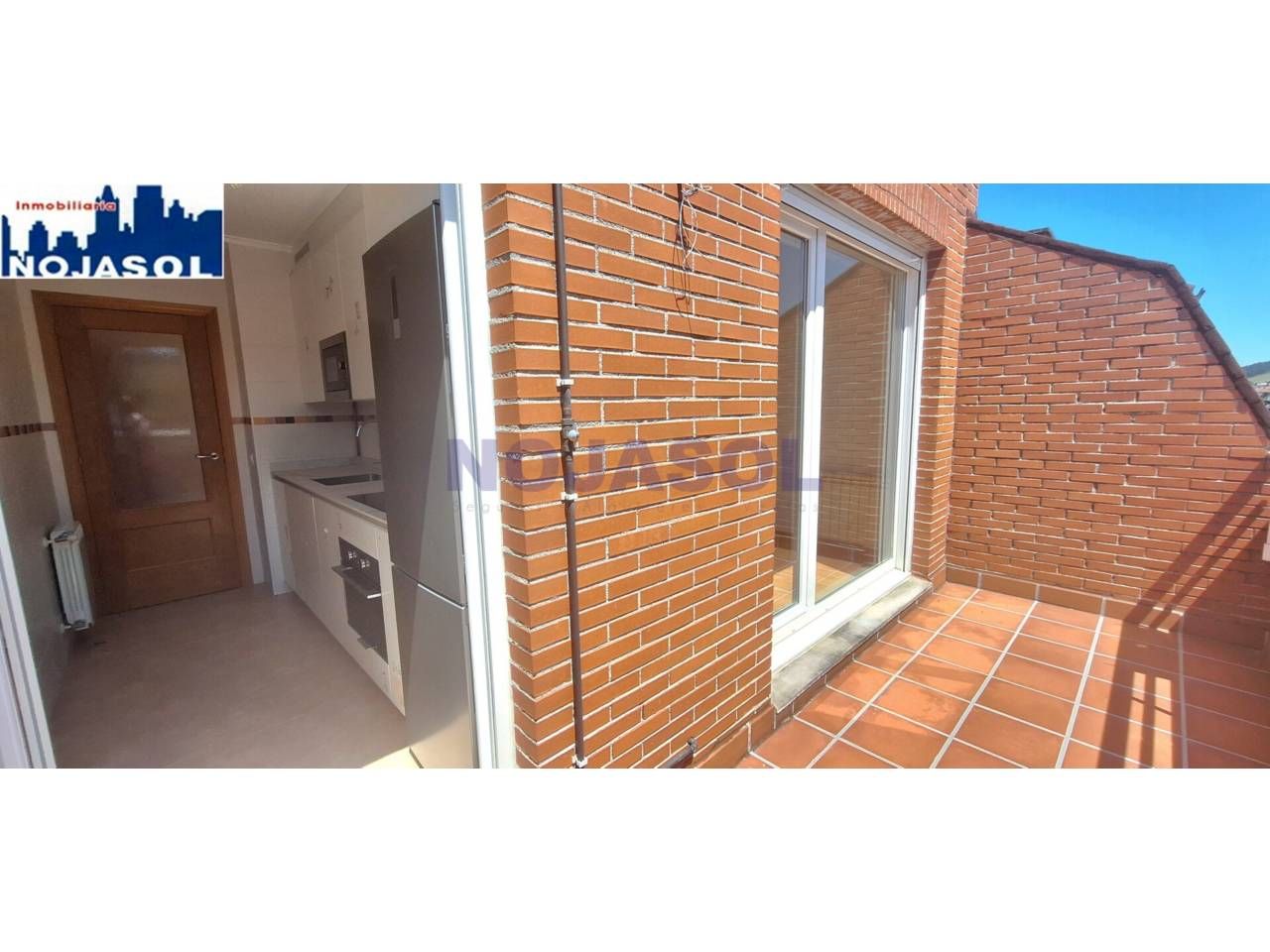 Terrassa de Apartament en venda en Bárcena de Cicero amb Calefacció, Parquet i Terrassa