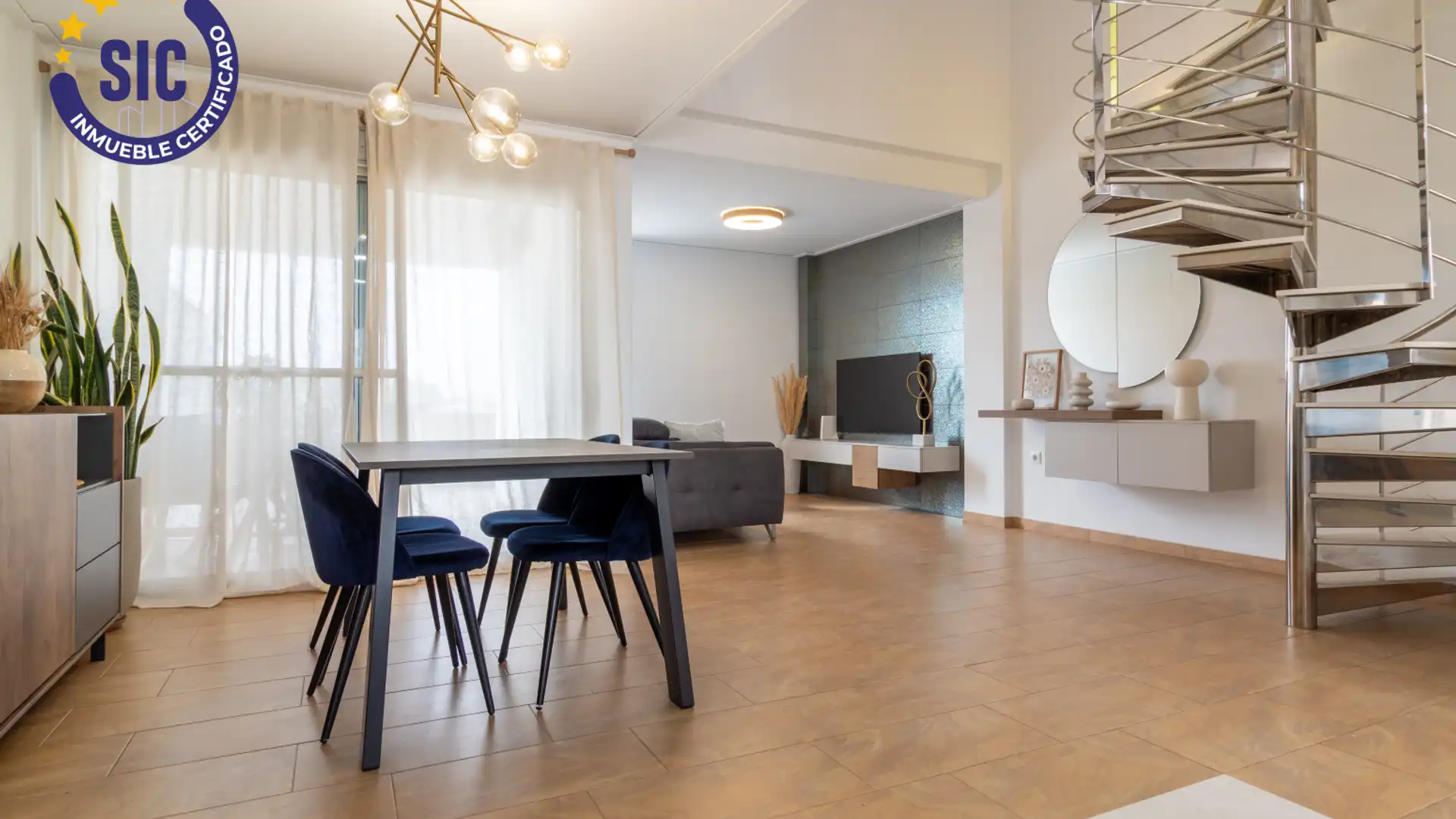 Living room of Single-family semi-detached for sale in Almenara  with Air Conditioner, Heating and Terrace