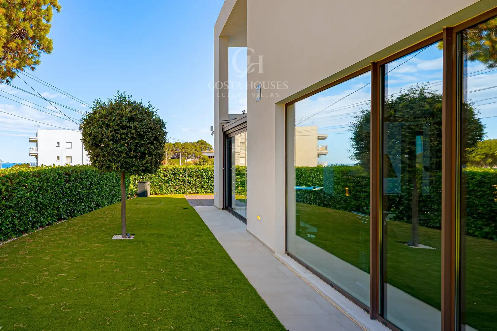 Garden of Houses for sale in Moraira  with Air Conditioner, Heating and Private garden