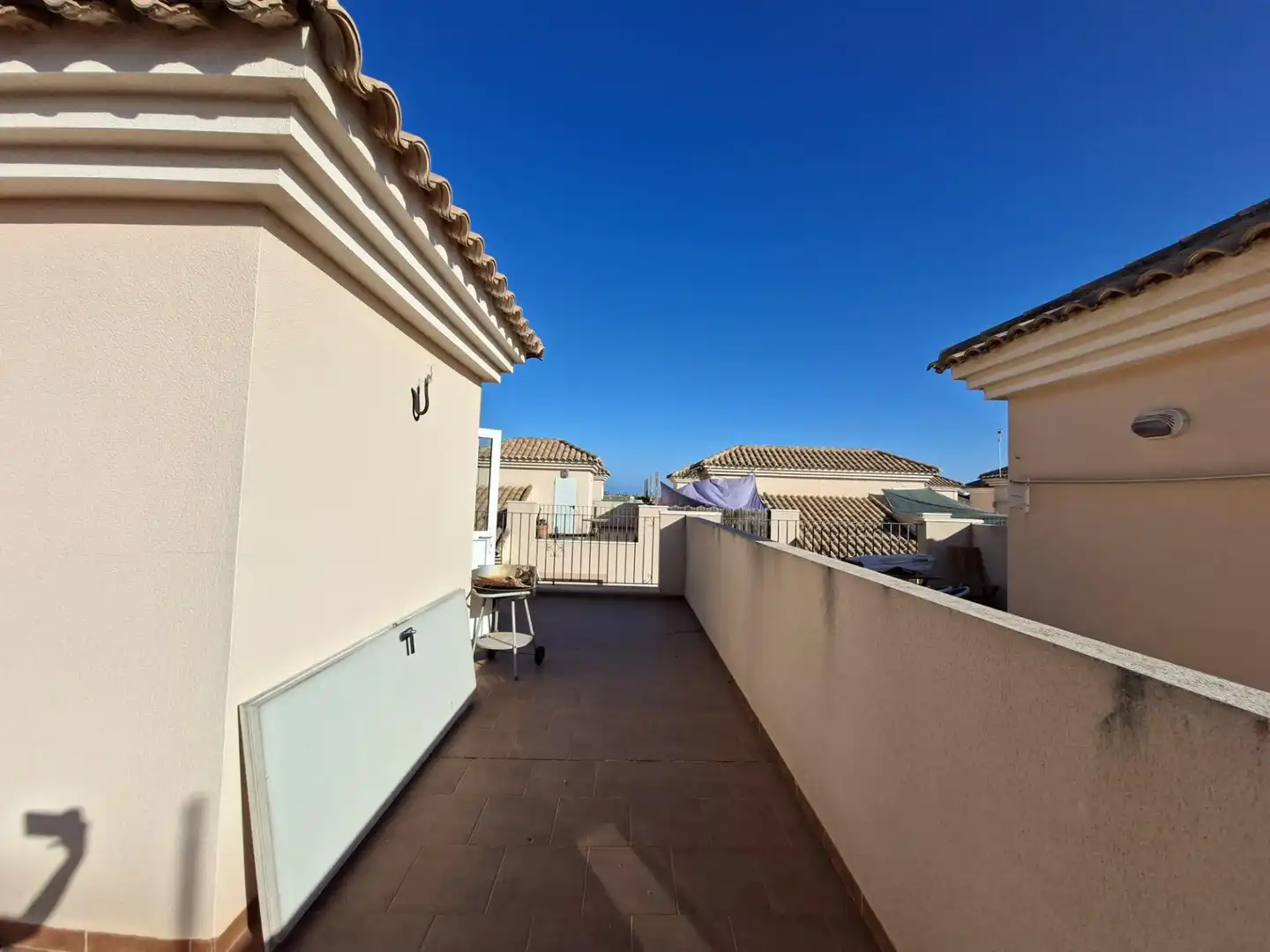 Terrassa de Casa adosada en venda en San Javier amb Aire condicionat, Jardí privat i Terrassa