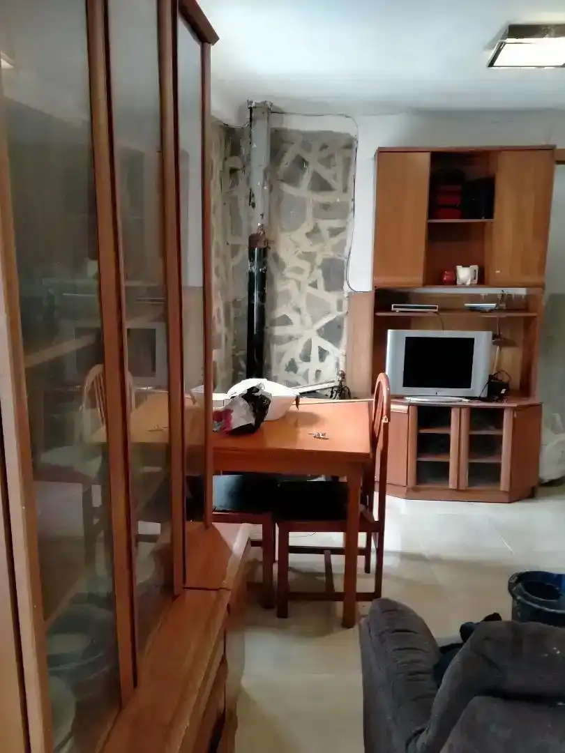 Sala de estar de Casa adosada en venta en Ateca con Trastero, Amueblado y Lavadora