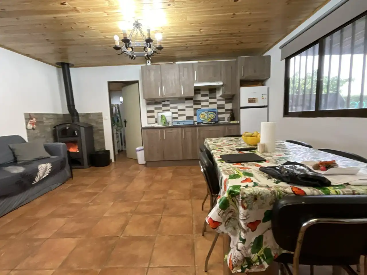 Cocina de Finca rústica en venta en Santo Domingo de la Calzada con Jardín privado