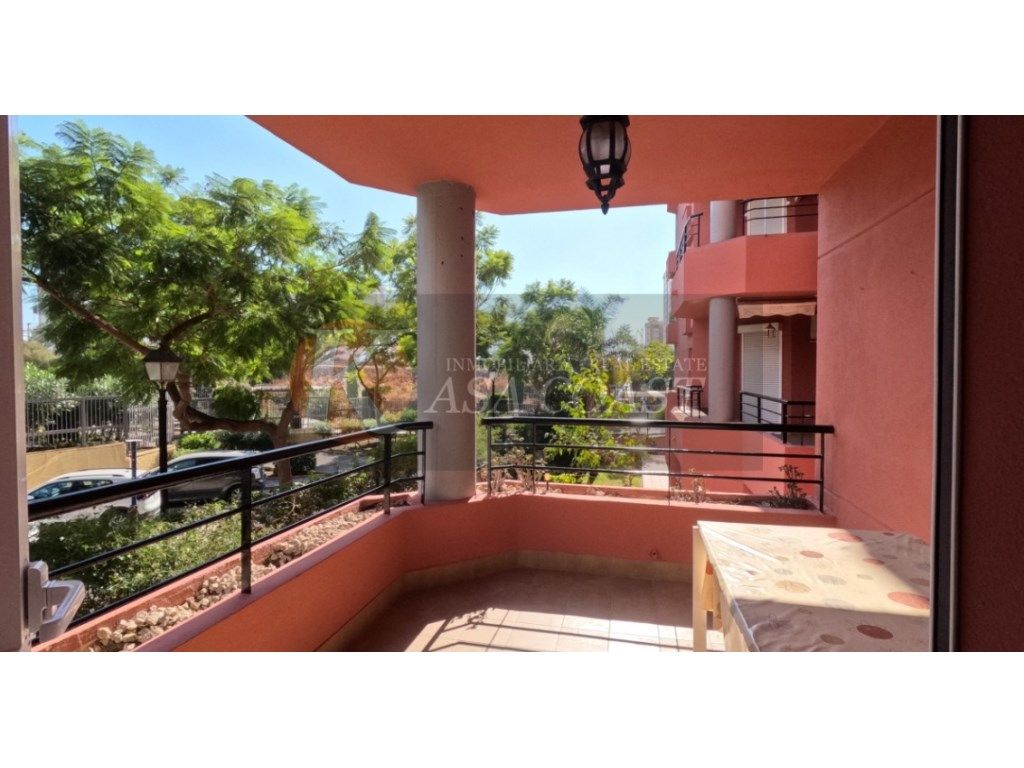 Exterior view of Flat for sale in Fuengirola  with Air Conditioner, Private garden and Terrace