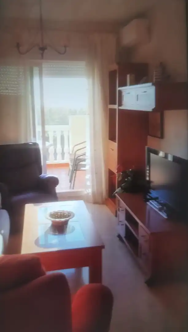 Sala d'estar de Àtic de lloguer en Motril amb Aire condicionat, Calefacció i Jardí privat