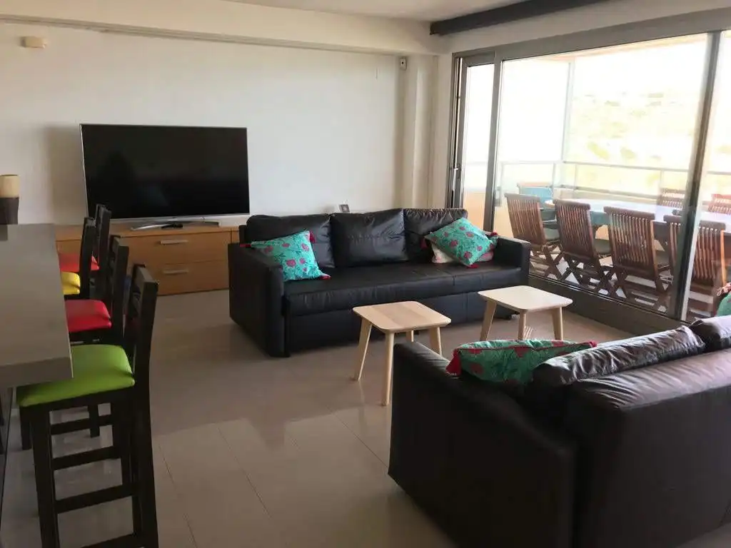 Wohnzimmer von Wohnung zur Miete in Cullera mit Klimaanlage, Terrasse und Möbliert