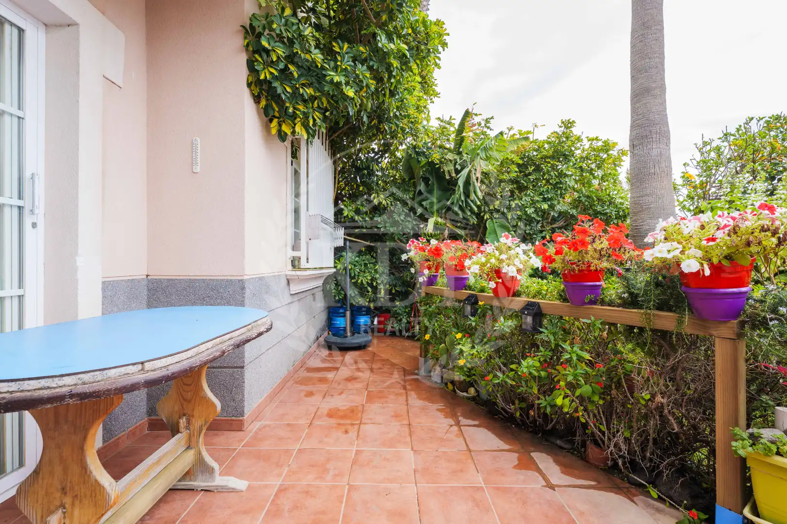 Terraza de Casa o chalet en venta en Granadilla de Abona con Aire acondicionado, Calefacción y Jardín privado