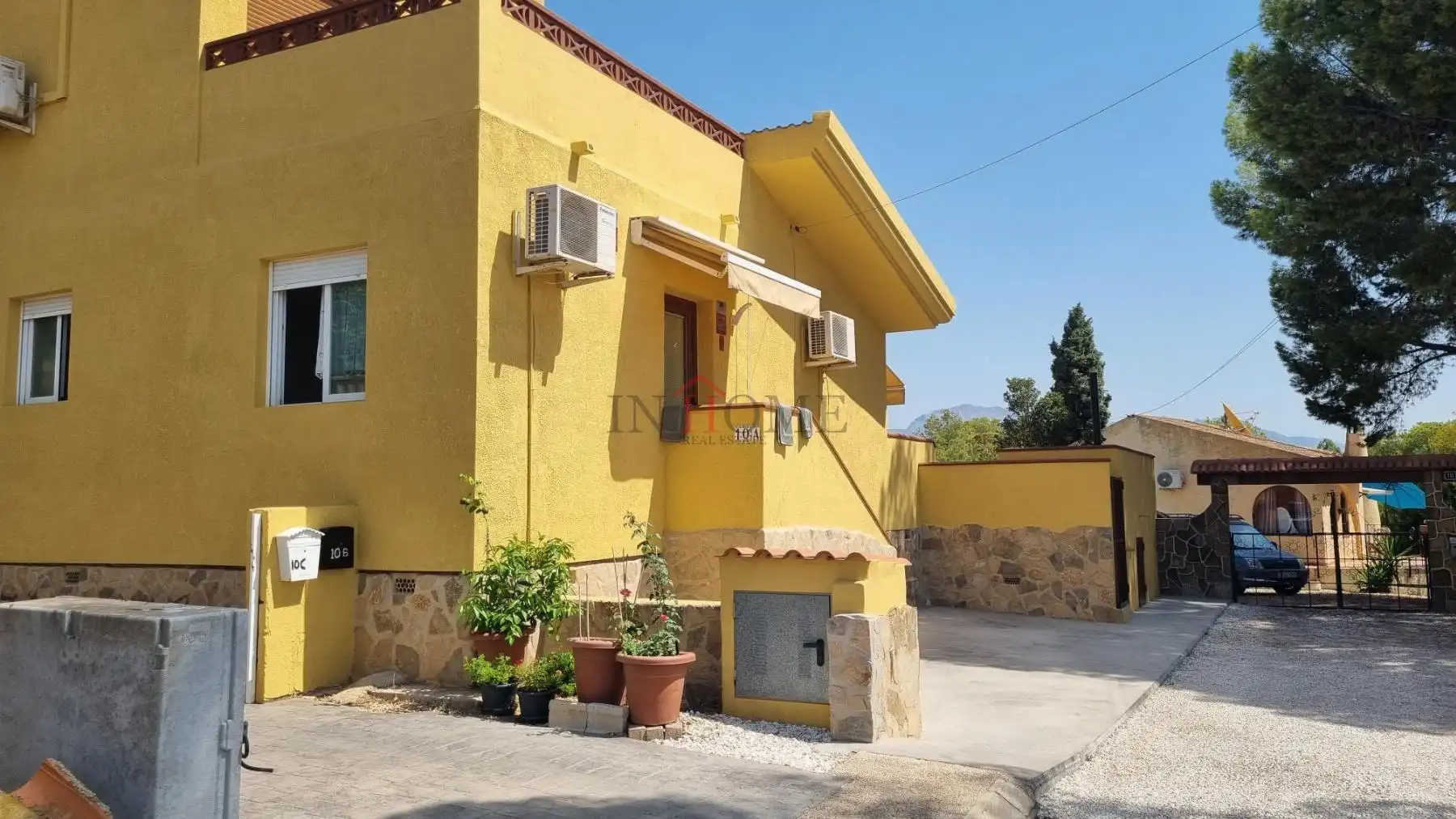 Exterior view of Houses for sale in La Nucia  with Air Conditioner, Terrace and Swimming Pool