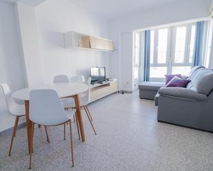 Living room of Flat for sale in  Almería Capital  with Air Conditioner, Heating and Terrace