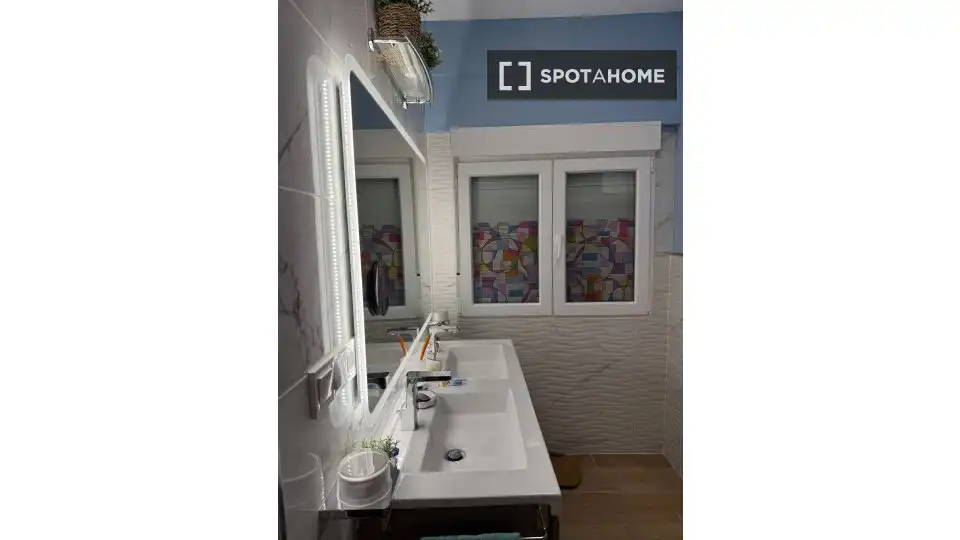 Bathroom of Flat for rent in Málaga  with Air Conditioner, Heating and Furnished