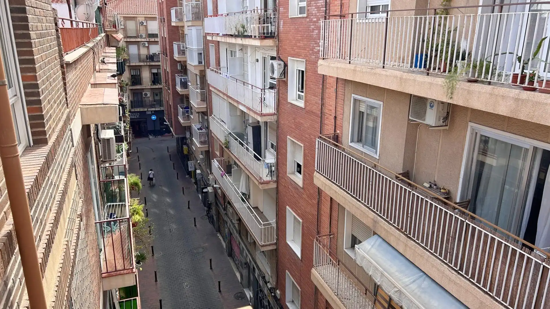 Vista exterior de Piso para compartir en Murcia con Terraza, Amueblado y Balcón